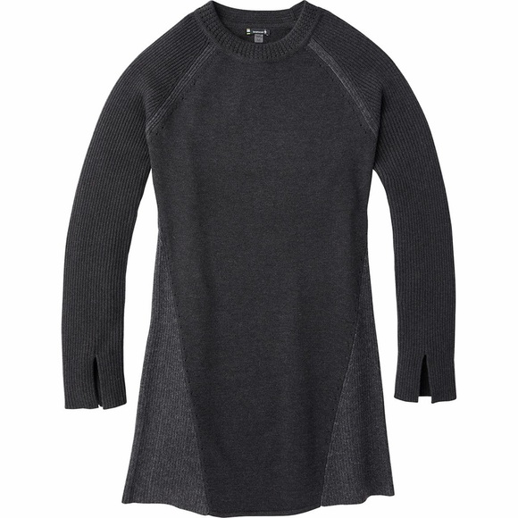 Smartwool Spruce Creek Sweater Dress Gray Size Small - Picture 3 of 3